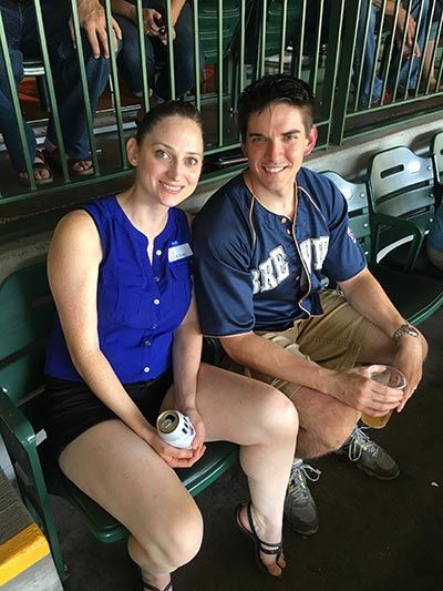 Dental Associates hosted military service members at a Brewers game