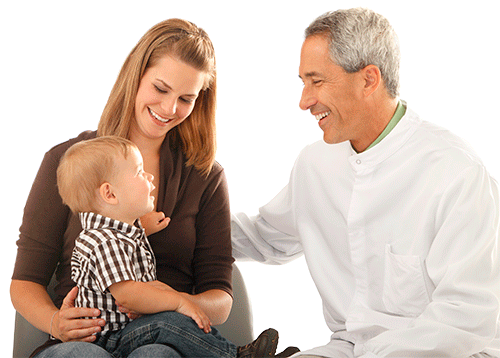 A child's first dentist visit prepares them for a lifetime of good oral health